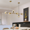 Moderne Gold Kronleuchter Pendelleuchten LED Lichter Glas Pendelleuchten